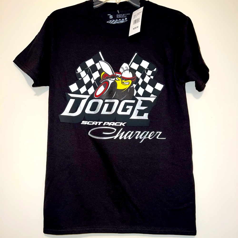 Dodge Men's Black Short Sleeve Tee